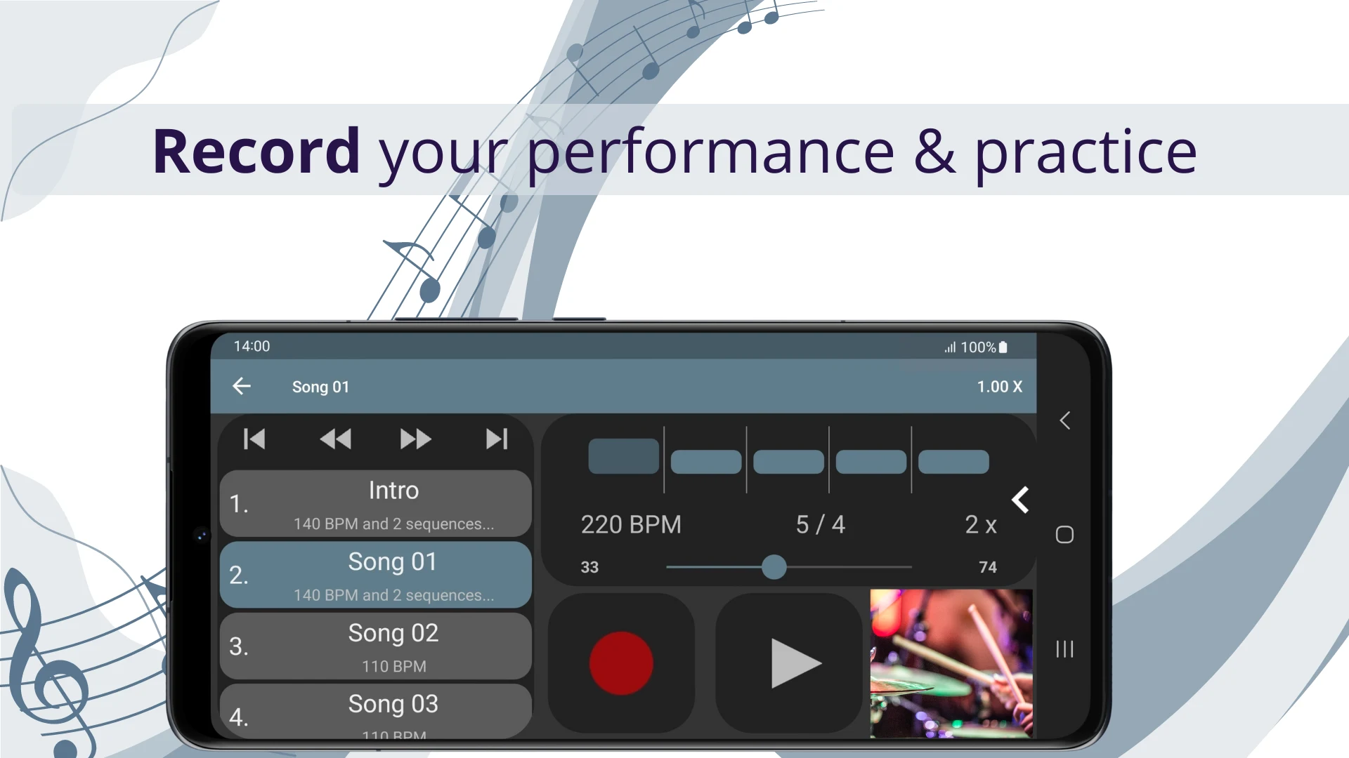 Metronome & BPM - Camtronome screenshot